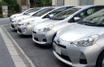 「営業車保有」繊維商社様